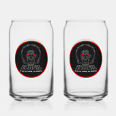 ZOMBIE - als u niet draait, moet u Blikvorm Glas (Achterkant)