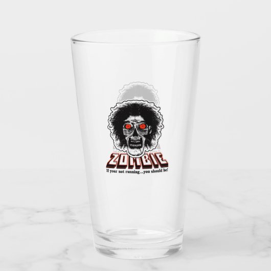 ZOMBIE Als u niet draait, moet u Glas (Achterkant)