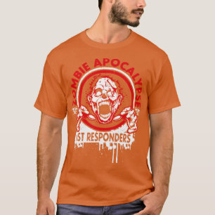 Zombie Apocalypse 1e Responders T-shirt