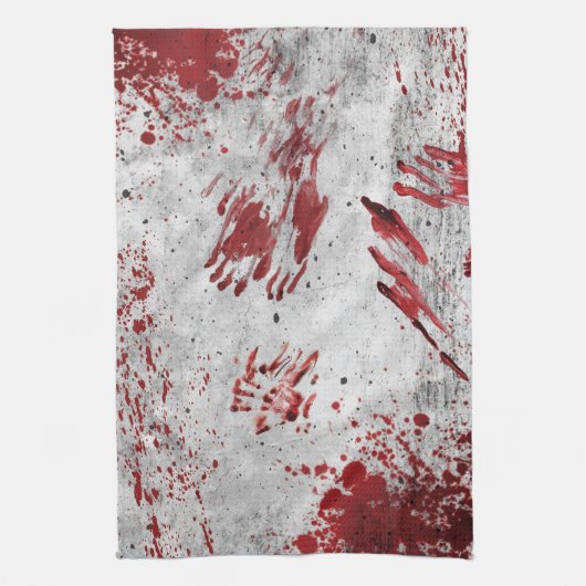 Zombie Apocalypse Design Theedoek (Verticaal)