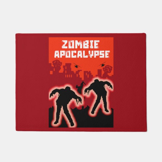 Zombie Apocalypse Deurmat (Voorkant)