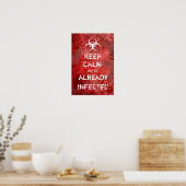 Zombie Apocalypse Keep Calm 13 x 19 inch Poster (Keuken)