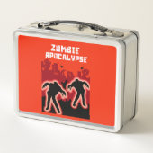 Zombie Apocalypse Kinder Shirt (Achterkant)