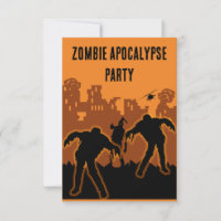 Zombie Apocalypse Party Uitnodigen