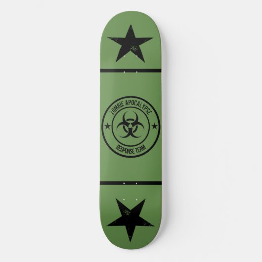 Zombie Apocalypse Response Team Skateboard (Voorkant)