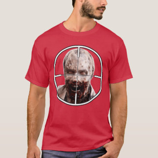 Zombie Apocalypse-scherpschutter en gamers Hallowe T-shirt