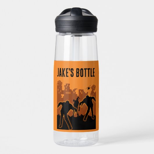 Zombie Apocalypse Waterfles (Voorkant)