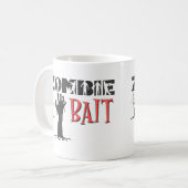 Zombie appât drôle zombie amant mug 11oz (Devant gauche)