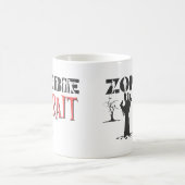 Zombie appât drôle zombie amant mug 11oz (Centre)