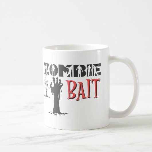 Zombie appât drôle zombie amant mug 11oz (Droite)