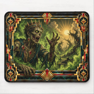 Zombie, Art Deco Mythisch Muismat