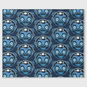 Zombie Astronaut Cadeaupapier (Vlak)