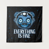 Zombie Astronaut is prima Wandkleed (Voorkant)