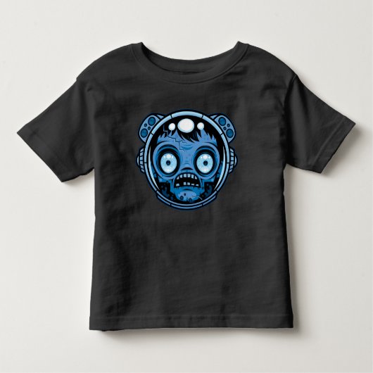 Zombie Astronaut Kinder Shirts (Voorkant)