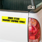 Zombie Attack Bumpersticker (Op Truck)