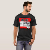 ZOMBIE ATTACK RULES! T-SHIRT (Voorkant volledig)