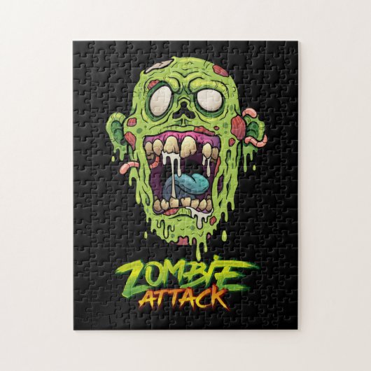 Zombie Attack Scary Monster Creater Legpuzzel (Verticaal)