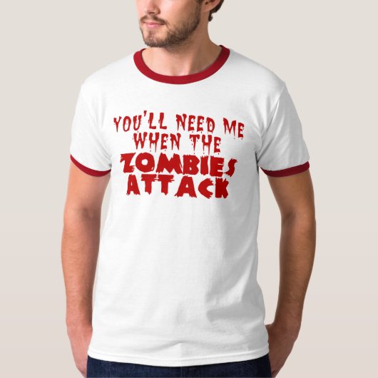 Zombie Attack T-shirt (Voorkant)