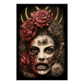 Zombie Babe 02 Perfect Poster (Voorkant)