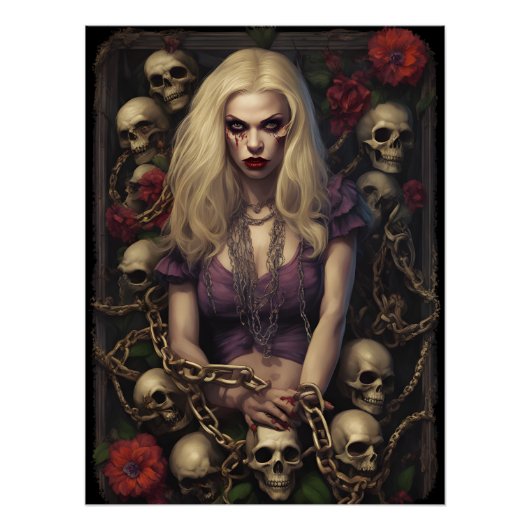 Zombie Babe 05 Perfect Poster (Voorkant)