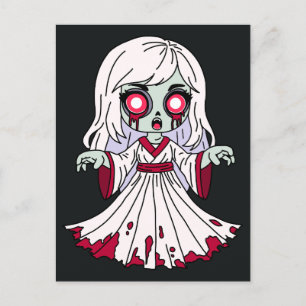 Zombie Banshee Briefkaart