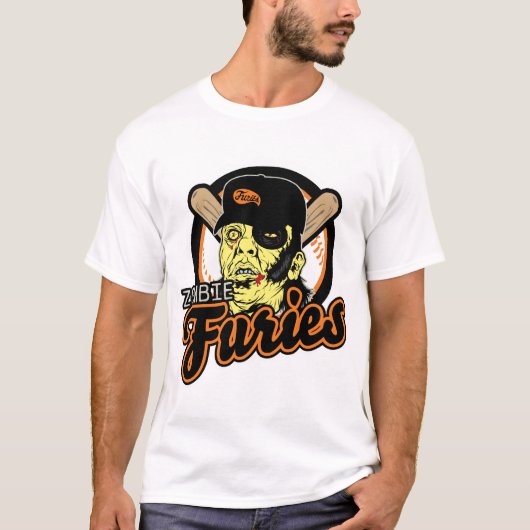Zombie Baseball Furies T-shirt (Voorkant)