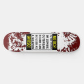 Zombie Basher Skateboard (Horizontaal)