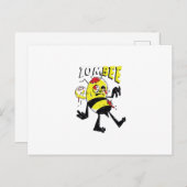 Zombie Bee Briefkaart (Voorkant / Achterkant)