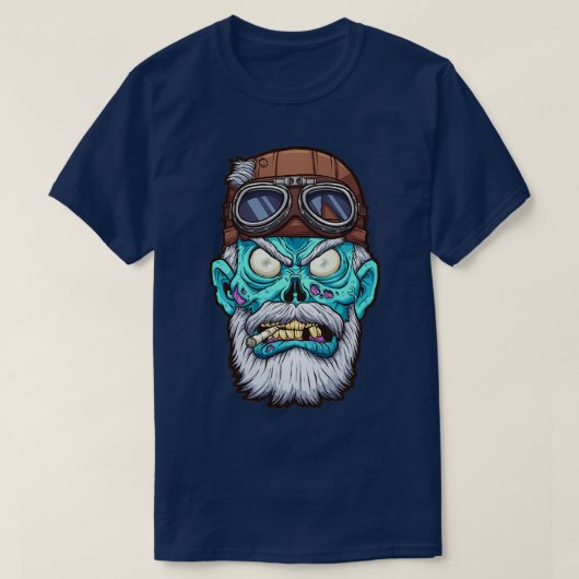 Zombie biker Classic TShirt (Design devant)