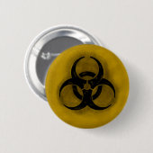 Zombie Biohazard Button (Voorkant /achterkant)