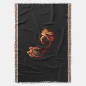 Zombie Blanket Gory Halloween Throw Blankets Decor Deken (Voorkant Verticaal)