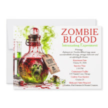 Zombie Blood Apotheek Halloween Feest