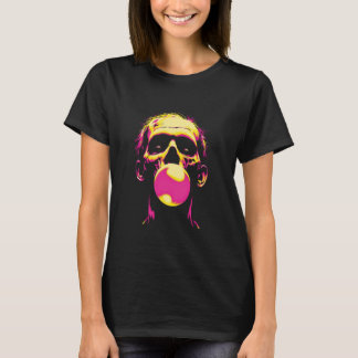 Zombie Blowing Bubble Gum - Grappig Hallowee T-shirt
