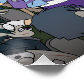 Zombie Boy Cover Poster Perfect Poster (Hoek)