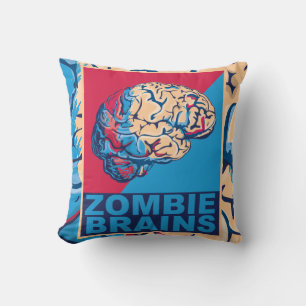 Zombie Brain Kussen