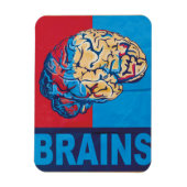 Zombie Brain Magneet (Verticaal)