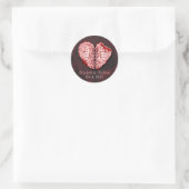Zombie Brains Wedding Stickers (Tas)