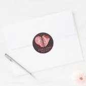 Zombie Brains Wedding Stickers (Envelop)