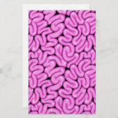 Zombie brein patroon briefpapier (Voorkant / Achterkant)