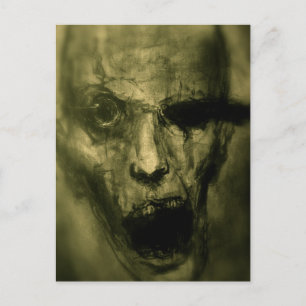 ZOMBIE Briefkaart van The Tormented Alexander