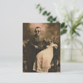 Zombie Broers en Zussen Briefkaart (Staand voorkant)