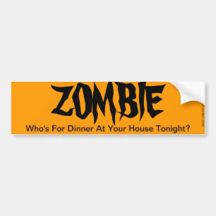 ZOMBIE BUMPERSTICKER