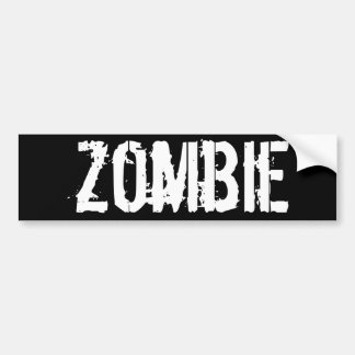 zombie bumpersticker