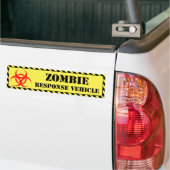 Zombie-Bumpersticker Bumpersticker (Op Truck)