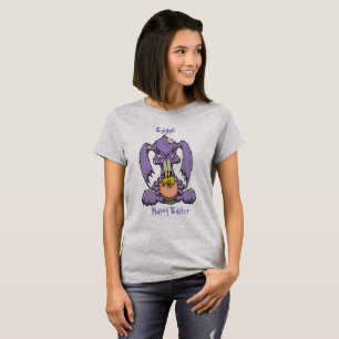 Zombie bunny houdt van eieren t-shirt