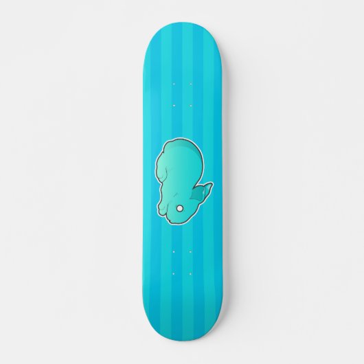 zombie bunny schaats dek skateboard (Voorkant)