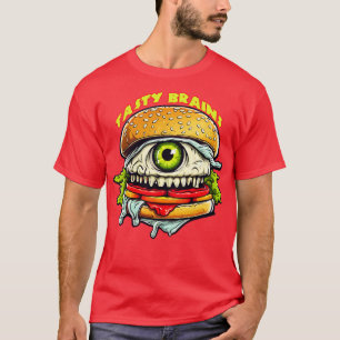 Zombie Burger Lekkere Hersenen T-shirt