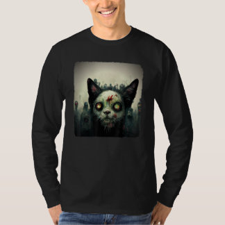 Zombie Ca  Esthetiek Kwaad Griezelen Horror Hallow T-shirt