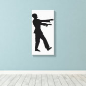 Zombie Canvas Afdruk (Insitu (Houten vloer))