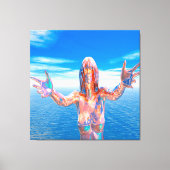 Zombie Canvas Afdruk (Voorkant)